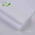 White woven polyester cotton jersey fabric